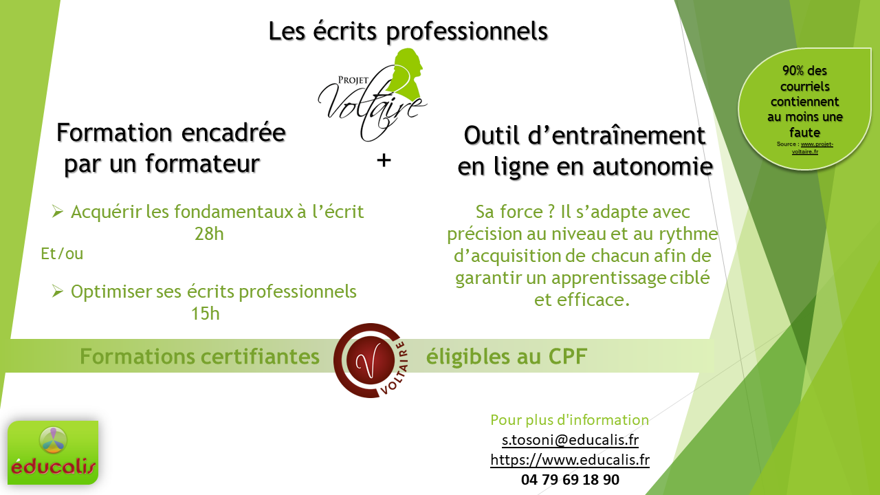 éducalis, centre de formation professionnel